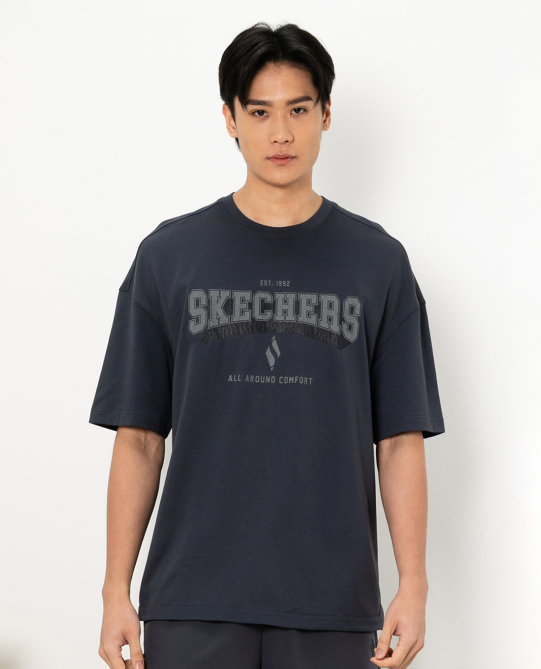 SKECHERS - Áo thun nam tay ngắn Basketball Culture