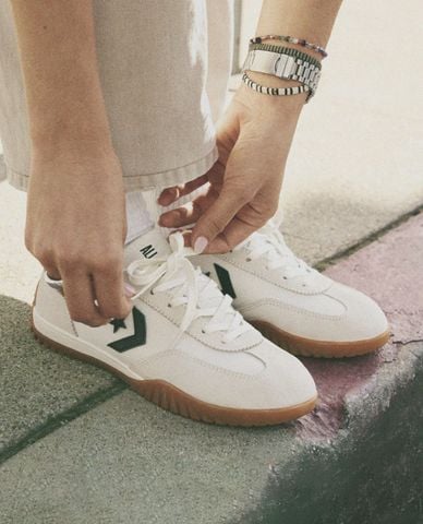  CONVERSE - Giày sneakers unisex cổ thấp Run Star Trainer 