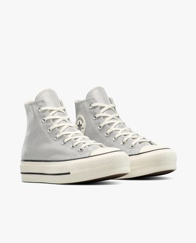  CONVERSE - Giày sneakers nữ cổ cao Chuck Taylor All Star Lift Sparkle 