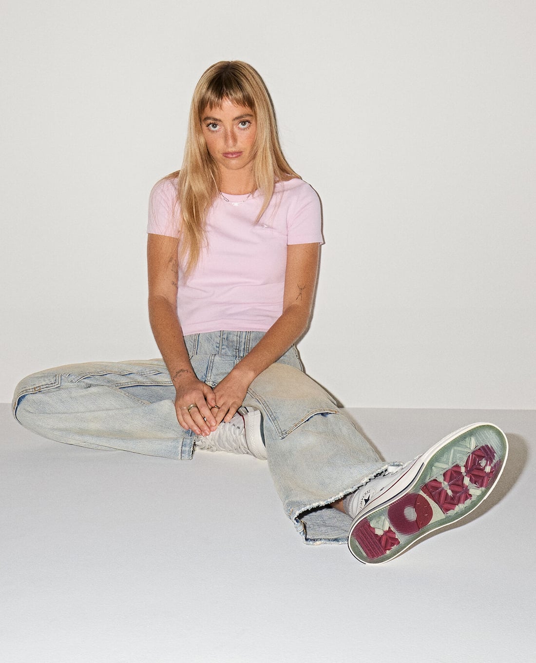 CONVERSE - Giày sneakers unisex cổ cao Chuck 70