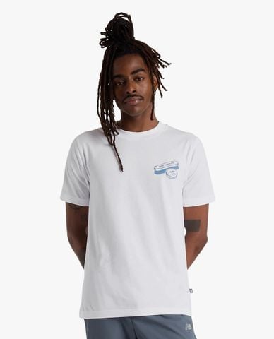  NEW BALANCE - Áo thun nam cổ tròn tay ngắn Shine 