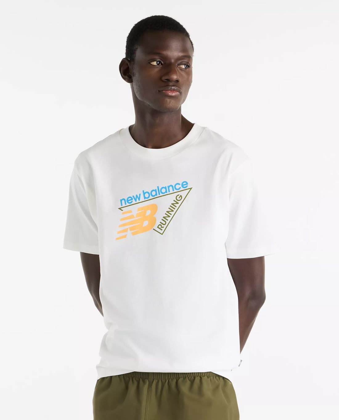 NEW BALANCE - Áo thun nam cổ tròn tay ngắn Classic