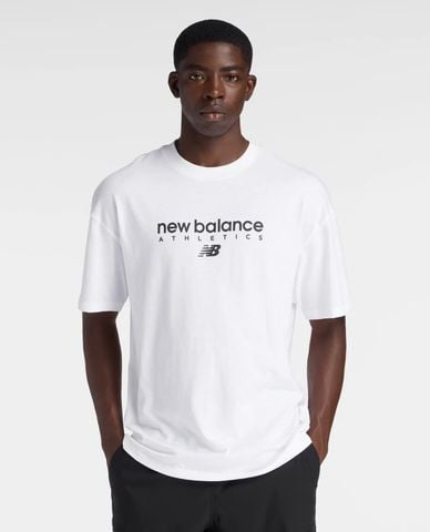  NEW BALANCE - Áo thun thể thao nam tay ngắn Linear 