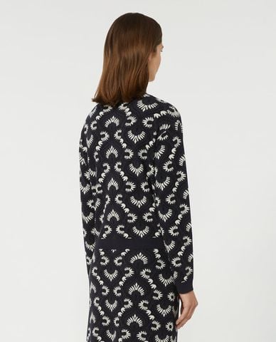  WEEKEND MAX MARA - Áo sweater nữ cổ tròn tay dài Wkdfaraone 