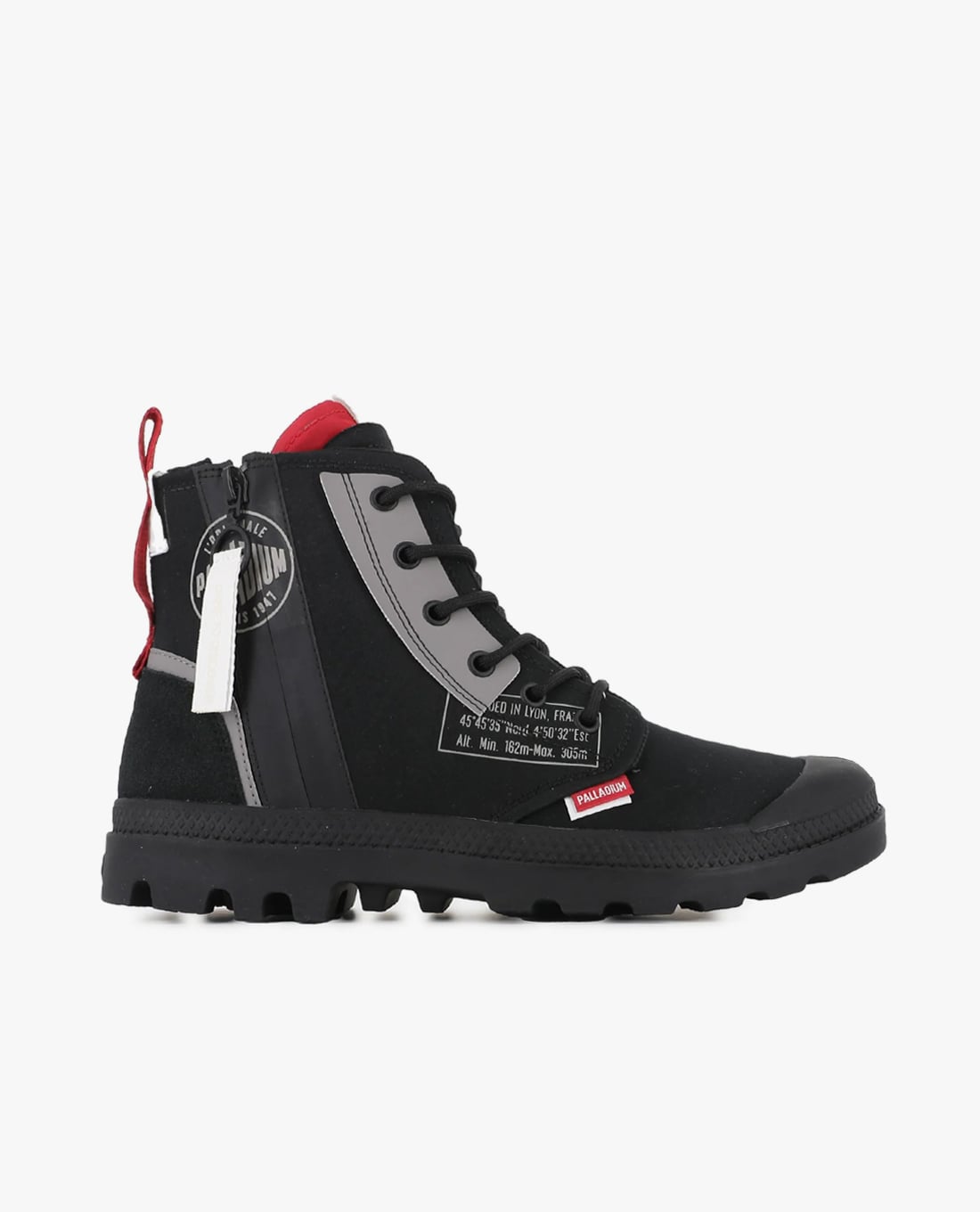 PALLADIUM - Giày sneakers unisex cổ cao Pampa Hi Dare Zip