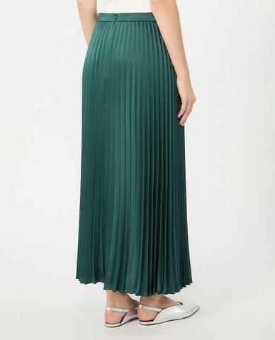  WEEKEND MAX MARA - Chân váy xếp ly midi phom suông Wkdnicchia 