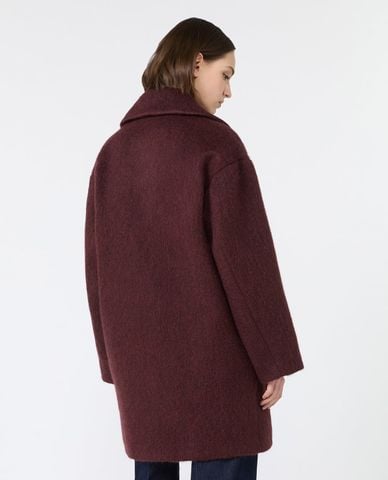  WEEKEND MAX MARA - Áo khoác măng tô nữ dáng dài Wkdaccento 