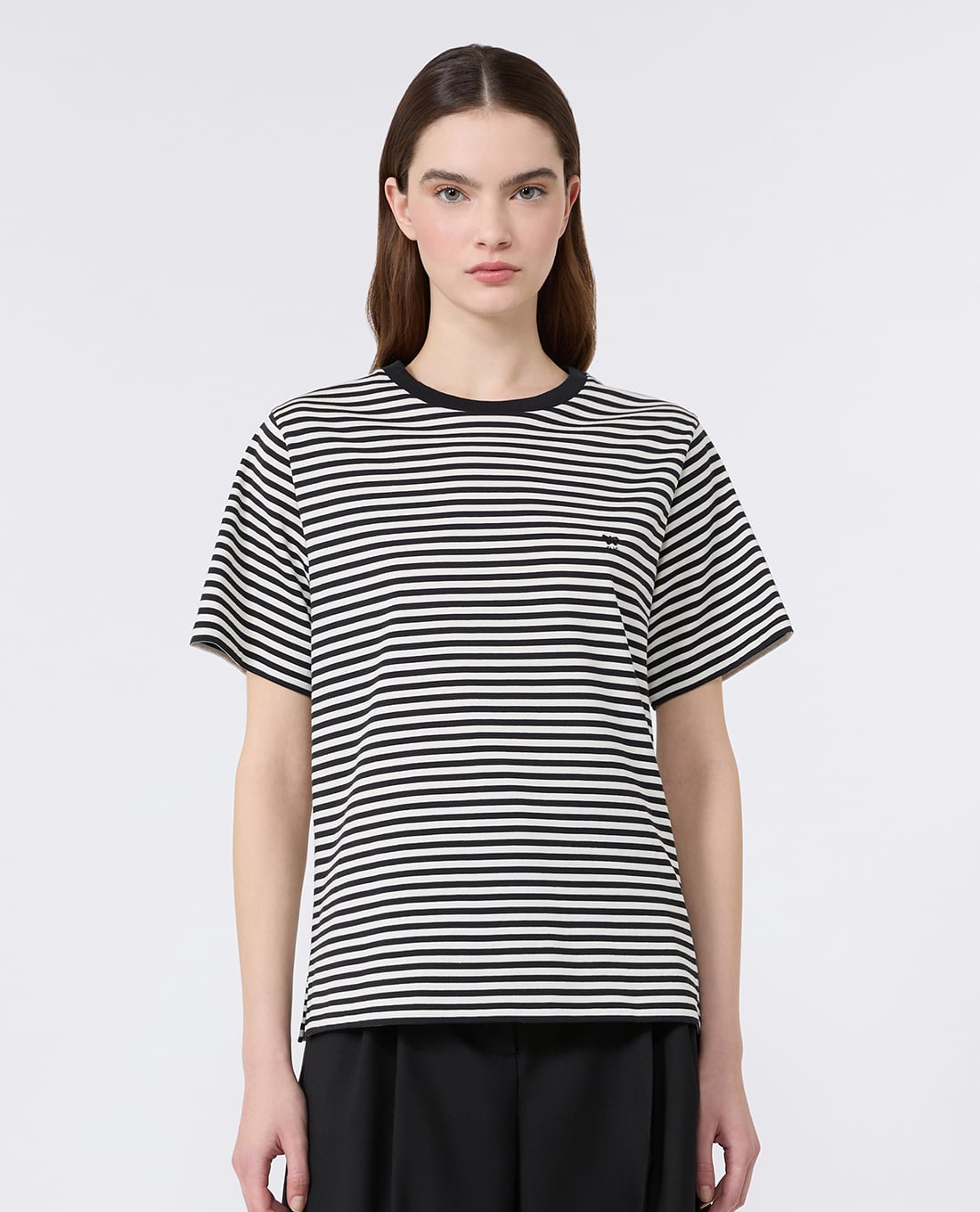 WEEKEND MAX MARA - Áo thun nữ cổ tròn tay ngắn Wkdvenaco
