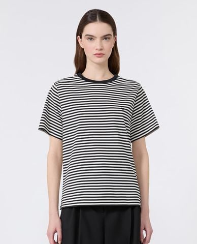  WEEKEND MAX MARA - Áo thun nữ cổ tròn tay ngắn Wkdvenaco 