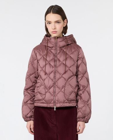  WEEKEND MAX MARA - Áo khoác chần bông nữ phối mũ Wkderis 