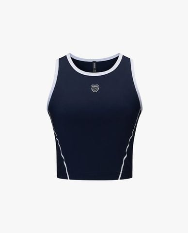  K-SWISS - Áo ba lỗ thể thao nữ phom ôm 