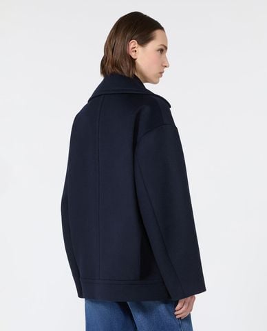  WEEKEND MAX MARA - Áo khoác măng tô nữ dáng ngắn Wkdclara 