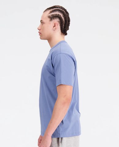  NEW BALANCE - Áo thun nam cổ tròn tay ngắn Essentials 