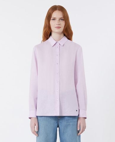  WEEKEND MAX MARA - Áo sơ mi nữ cổ bẻ tay dài Wkdwerne 