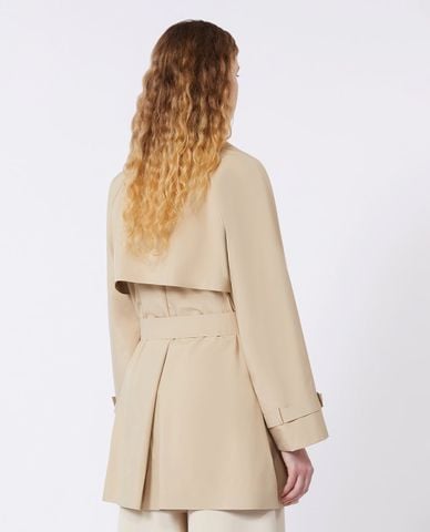  WEEKEND MAX MARA - Áo khoác măng tô nữ cổ ve phối đai Wkdovatta 