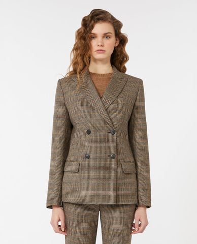  WEEKEND MAX MARA - Áo khoác blazer nữ cổ V tay dài Giove 