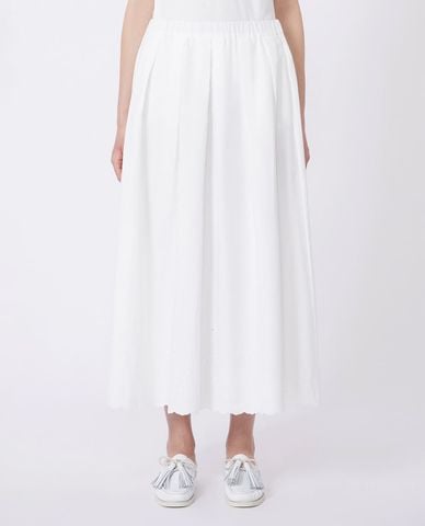  WEEKEND MAX MARA - Chân váy chữ A midi lưng thun Wkdpio 