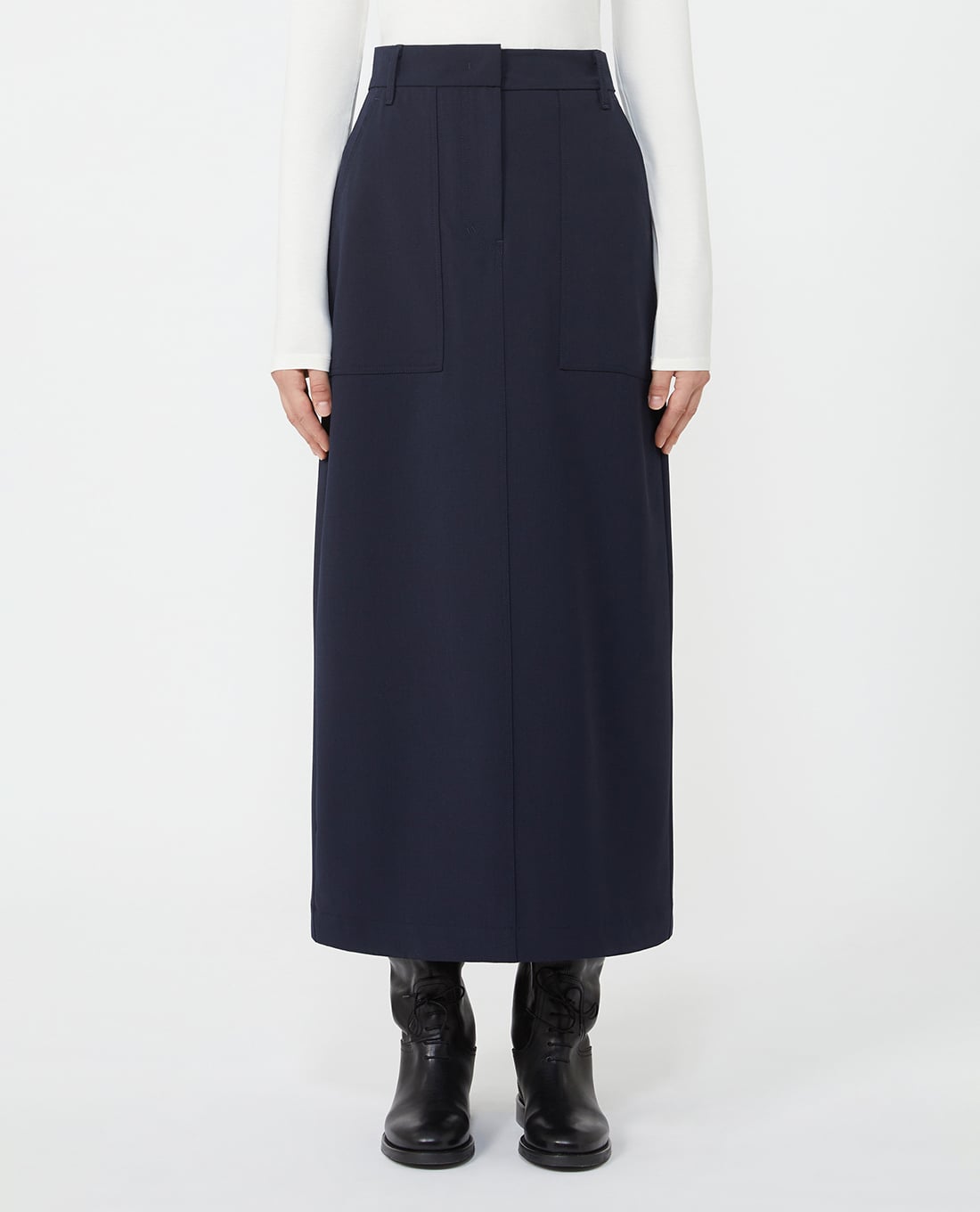 WEEKEND MAX MARA - Chân váy phom suông midi Aller