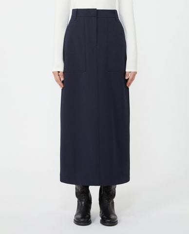  WEEKEND MAX MARA - Chân váy phom suông midi Aller 