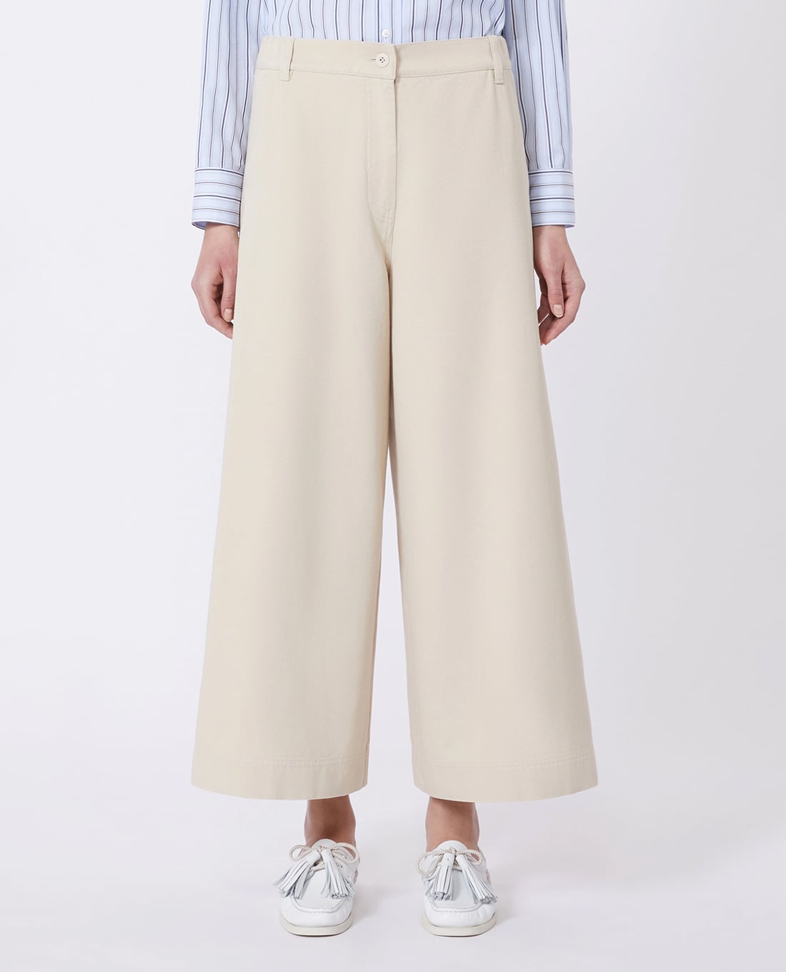 WEEKEND MAX MARA - Quần nữ ống rộng lưng cao Wkdariete