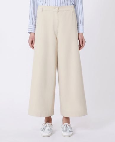  WEEKEND MAX MARA - Quần nữ ống rộng lưng cao Wkdariete 