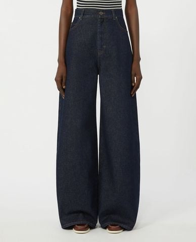  WEEKEND MAX MARA - Quần jeans nữ ống rộng Wkdtabella 
