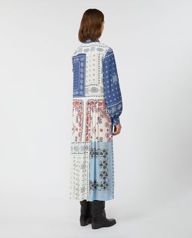  WEEKEND MAX MARA - Đầm sơ mi midi cổ bẻ tay dài Zuai 