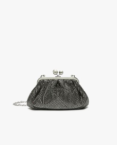  WEEKEND MAX MARA - Clutch nữ hình oval đính đá Emy 