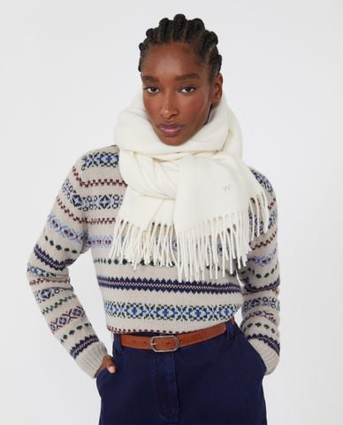  WEEKEND MAX MARA - Khăn choàng nữ phom chữ nhật Scoglio 