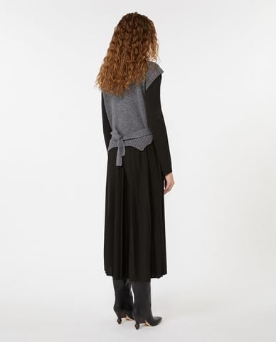  WEEKEND MAX MARA - Đầm dệt kim midi tay dài Ebro 