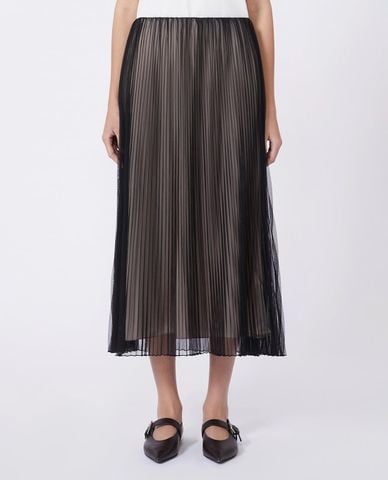  WEEKEND MAX MARA - Chân váy xếp li midi Wkdbaby 