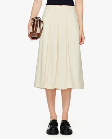  GIGI - Chân váy xếp li midi thanh lịch 