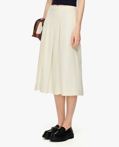  GIGI - Chân váy xếp li midi thanh lịch 