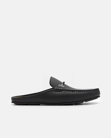  PEDRO - Giày mules nam mũi tròn Hawser Leather 