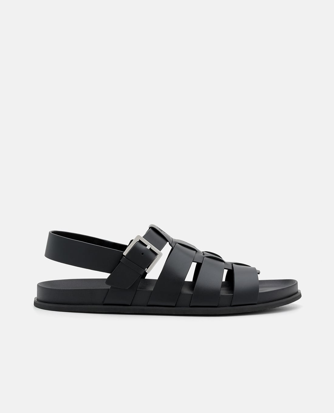 PEDRO - Giày sandals nam đế bệt Leather Caged