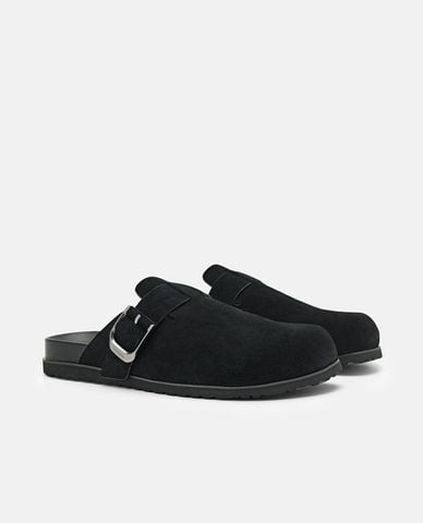  PEDRO - Giày mules nam mũi tròn Helix Suede 