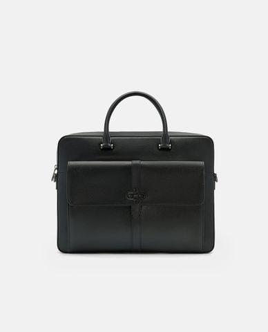  PEDRO - Cặp xách nam phom chữ nhật Icon Saffiano Leather 