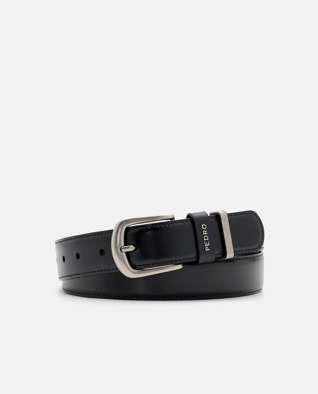 PEDRO - Thắt lưng nam bản vừa Slim Leather