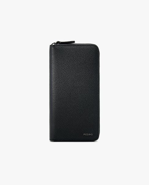  PEDRO - Ví nam dáng dài phom chữ nhật Embossed Leather 