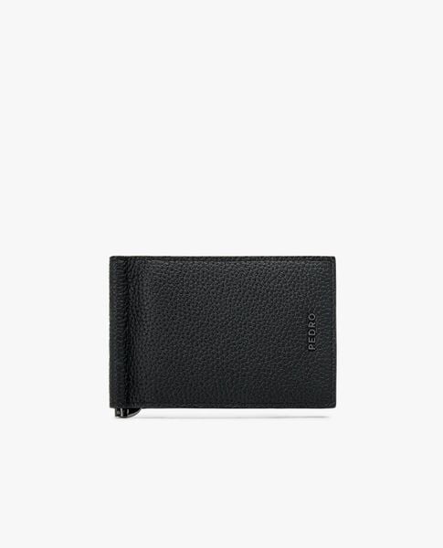  PEDRO - Ví đựng thẻ nam chữ nhật Embossed Leather 