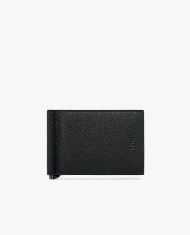  PEDRO - Ví đựng thẻ nam chữ nhật Embossed Leather 
