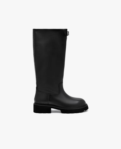  PEDRO - Giày boots nữ cổ cao mũi tròn Dessa 