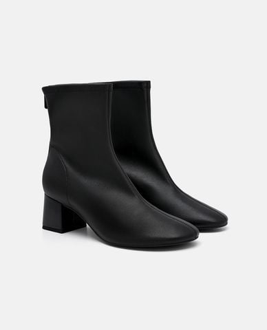  PEDRO - Giày boots cao gót nữ mũi tròn Brooke 