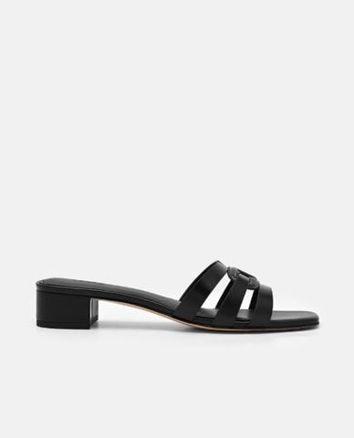  PEDRO - Giày mules nữ cao gót hở mũi Carmel 