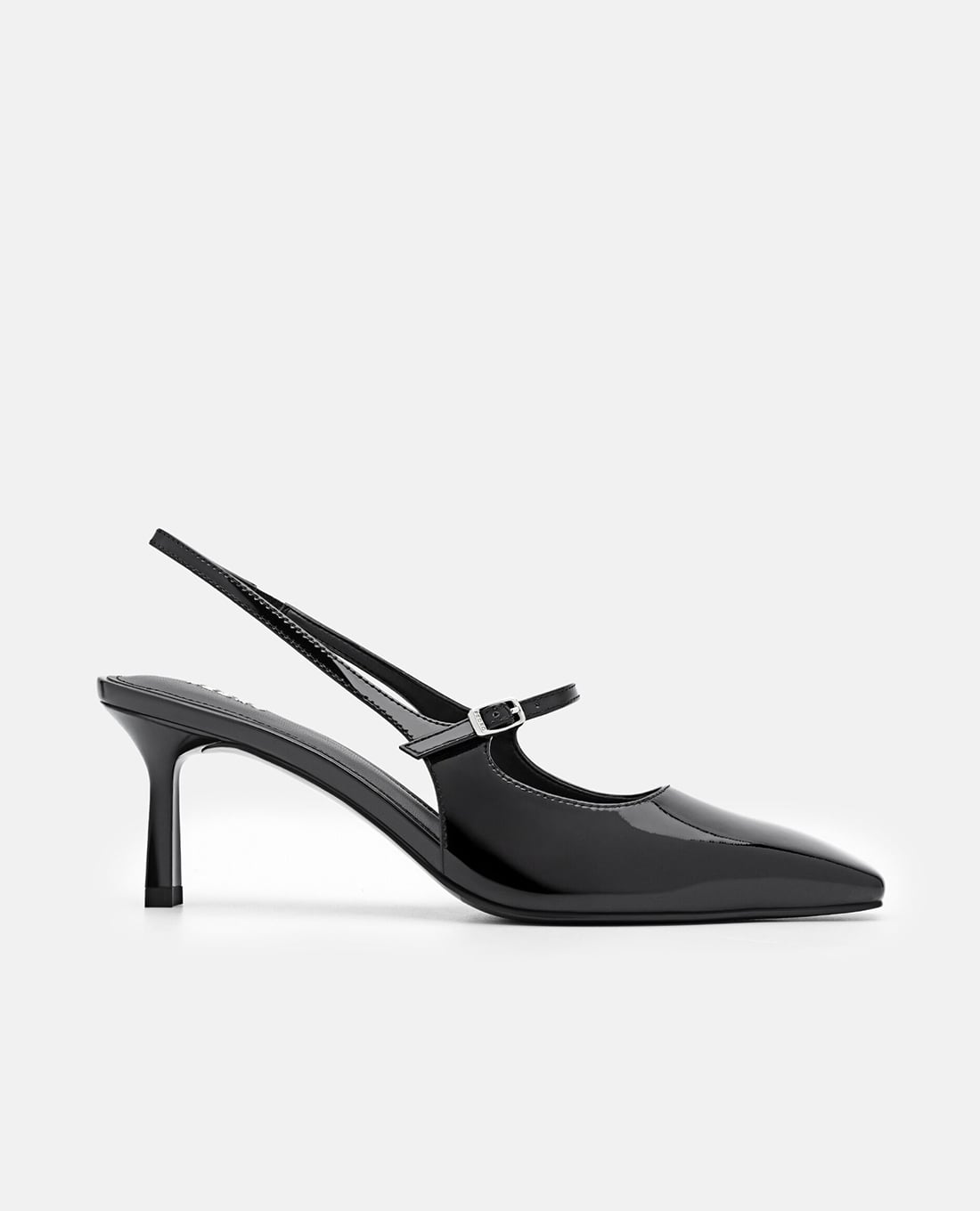 PEDRO - Giày sandals cao gót nữ mũi vuông Leather