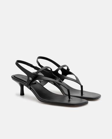  PEDRO - Giày sandals cao gót nữ mũi vuông Eny 