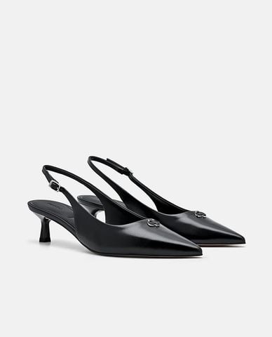  PEDRO - Giày sandals cao gót nữ Icon Leather 