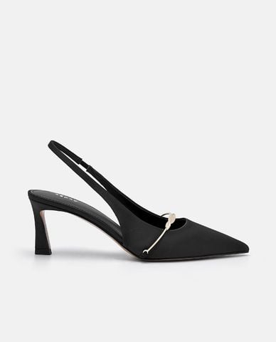  PEDRO - Giày sandals cao gót nữ mũi nhọn Mira Satin 