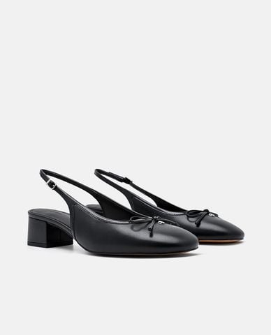  PEDRO - Giày sandals cao gót nữ mũi tròn Anna 