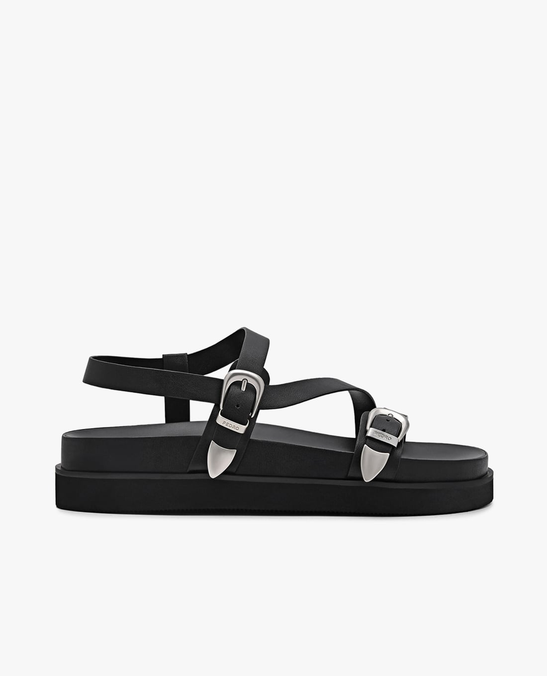 PEDRO - Giày sandals nữ đế thấp Ankle Strap
